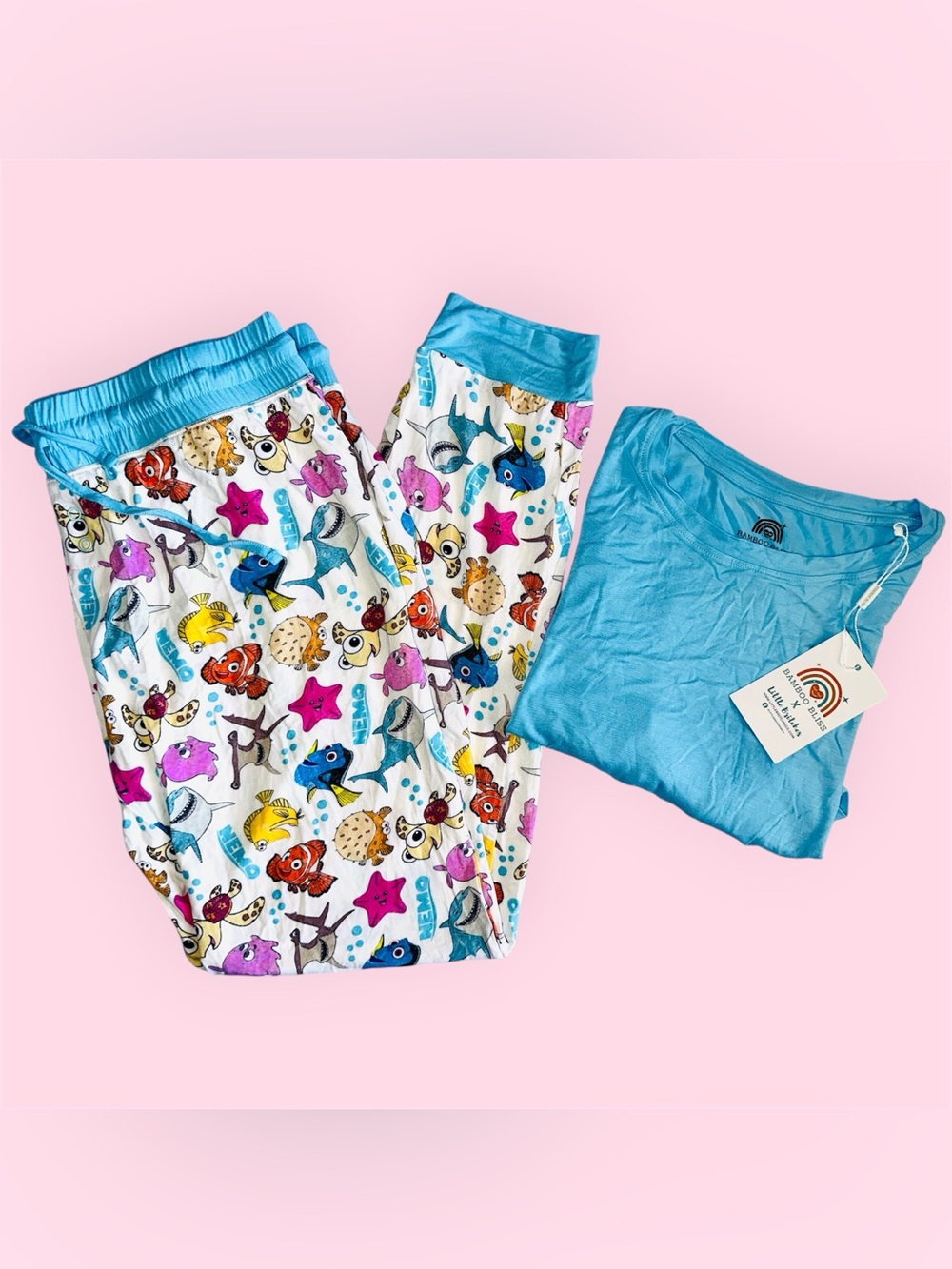 NWT Nemo Bamboo Mama Pajama Set
